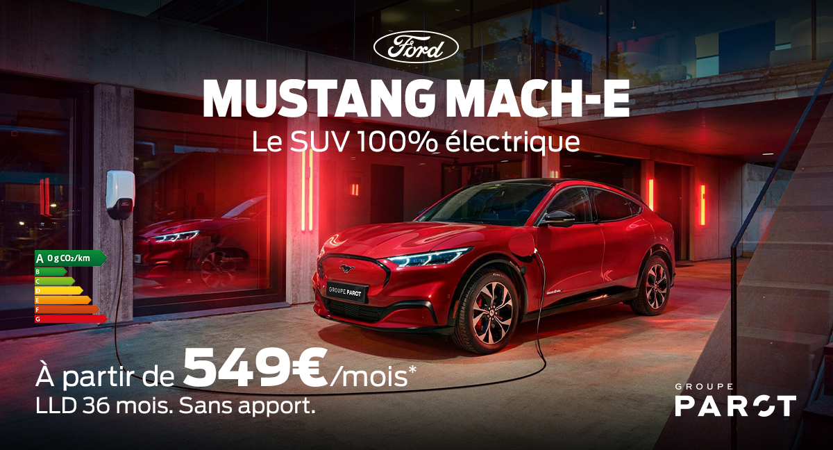 offre mustang mach-e groupe parot