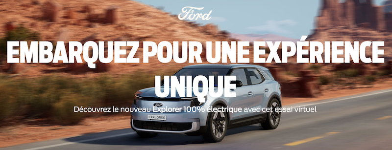Ford Explorer 100% électrique Groupe PAROT